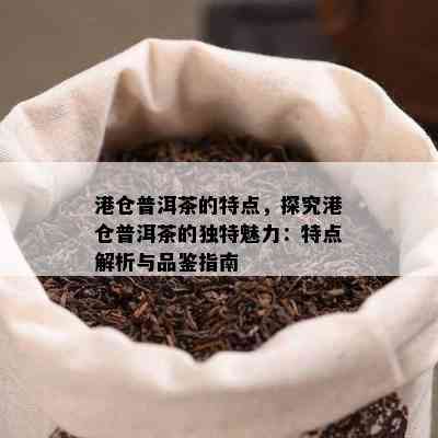 港仓普洱茶的特点，探究港仓普洱茶的特别魅力：特点解析与品鉴指南