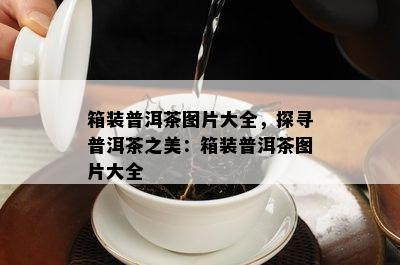 箱装普洱茶图片大全，探寻普洱茶之美：箱装普洱茶图片大全