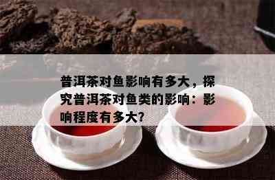 普洱茶对作用有多大，探究普洱茶对类的作用：作用程度有多大？