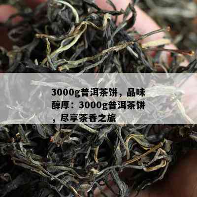 3000g普洱茶饼，品味醇厚：3000g普洱茶饼，尽享茶香之旅