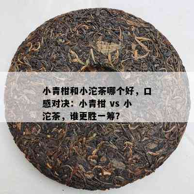 小青柑和小沱茶哪个好，口感对决：小青柑 vs 小沱茶，谁更胜一筹？