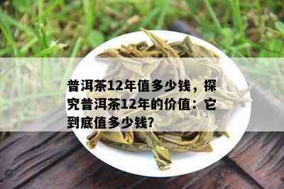 普洱茶12年值多少钱，探究普洱茶12年的价值：它到底值多少钱？