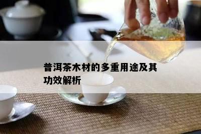 普洱茶木材的多重用途及其功效解析