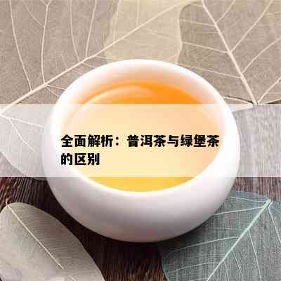 全面解析：普洱茶与绿堡茶的区别