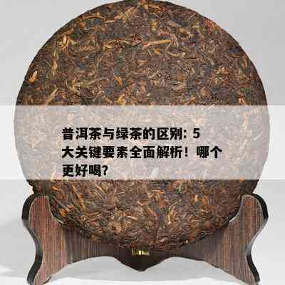 普洱茶与绿茶的区别: 5大关键要素全面解析！哪个更好喝？