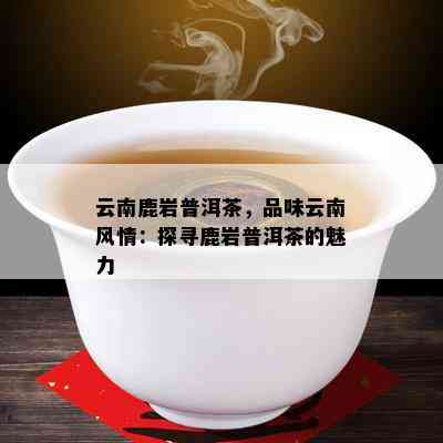 云南鹿岩普洱茶，品味云南风情：探寻鹿岩普洱茶的魅力