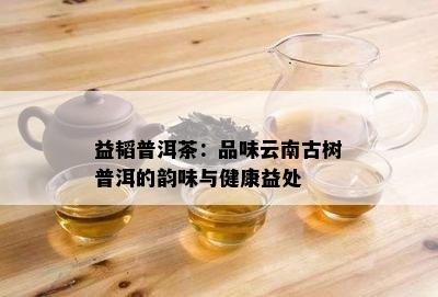 益韬普洱茶：品味云南古树普洱的韵味与健康益处