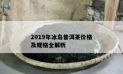 2019年冰岛普洱茶价格及规格全解析