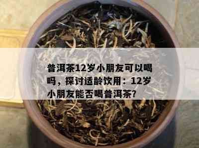 普洱茶12岁小朋友可以喝吗，探讨适龄饮用：12岁小朋友能否喝普洱茶？