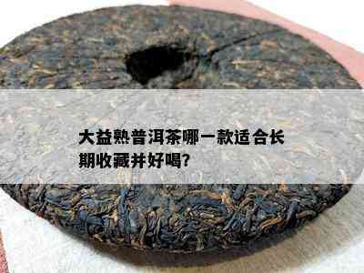 大益熟普洱茶哪一款适合长期收藏并好喝？