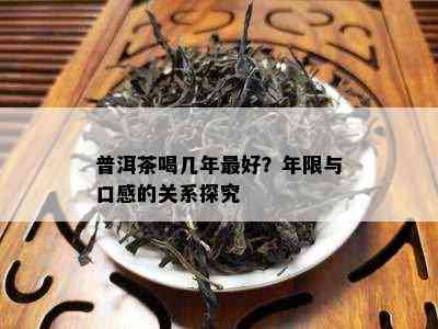 普洱茶喝几年更好？年限与口感的关系探究