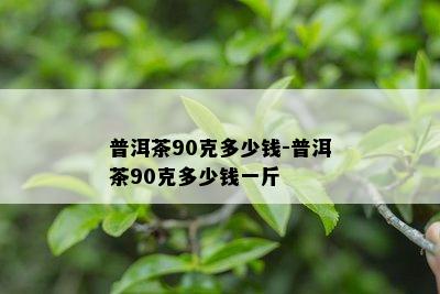 普洱茶90克多少钱-普洱茶90克多少钱一斤