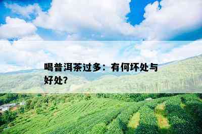 喝普洱茶过多：有何坏处与好处？