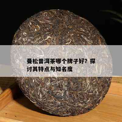 曼松普洱茶哪个牌子好？探讨其特点与知名度