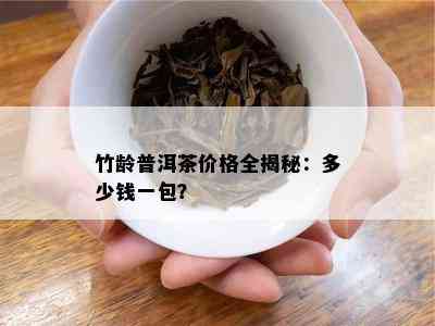 竹龄普洱茶价格全揭秘：多少钱一包？