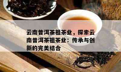 云南普洱茶祖茶业，探索云南普洱茶祖茶业：传承与创新的完美结合