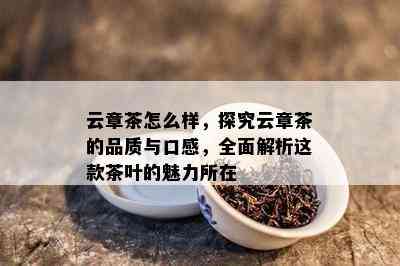 云章茶怎么样，探究云章茶的品质与口感，全面解析这款茶叶的魅力所在