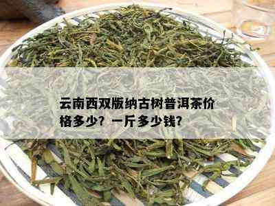 云南西双版纳古树普洱茶价格多少？一斤多少钱？