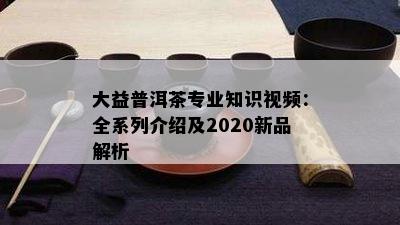 大益普洱茶专业知识视频：全系列介绍及2020新品解析