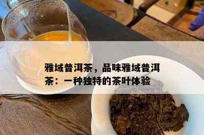 雅域普洱茶，品味雅域普洱茶：一种特别的茶叶体验