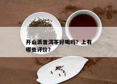 开山派普洱茶好喝吗？上有哪些评价？