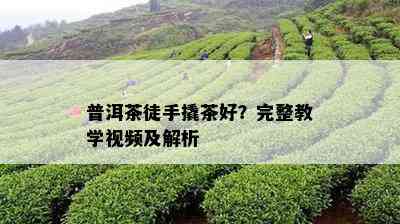 普洱茶徒手撬茶好？完整教学视频及解析