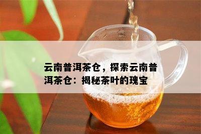 云南普洱茶仓，探索云南普洱茶仓：揭秘茶叶的瑰宝