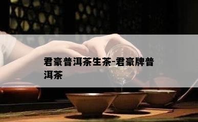 君豪普洱茶生茶-君豪牌普洱茶