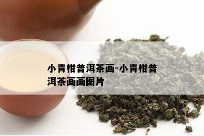 小青柑普洱茶画-小青柑普洱茶画画图片