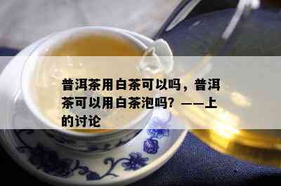 普洱茶用白茶可以吗，普洱茶可以用白茶泡吗？——上的讨论