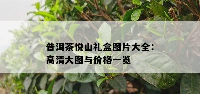 普洱茶悦山礼盒图片大全：高清大图与价格一览