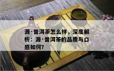 源·普洱茶怎么样，深度解析：源·普洱茶的品质与口感如何？