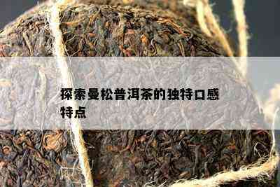 探索曼松普洱茶的独特口感特点