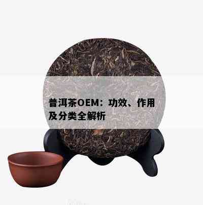 普洱茶OEM：功效、作用及分类全解析