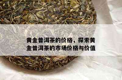 黄金普洱茶的价格，探索黄金普洱茶的市场价格与价值