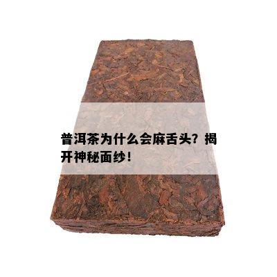 普洱茶为什么会麻舌头？揭开神秘面纱！