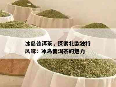 冰岛普洱茶，探索北欧特别风味：冰岛普洱茶的魅力