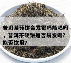 普洱茶硬饼会发霉吗能喝吗，普洱茶硬饼是否易发霉？能否饮用？