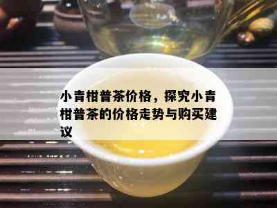 小青柑普茶价格，探究小青柑普茶的价格走势与购买建议