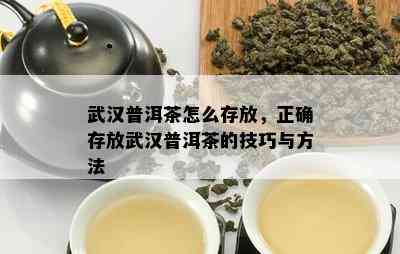 武汉普洱茶怎么存放，正确存放武汉普洱茶的技巧与方法