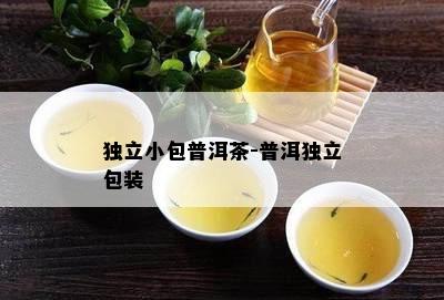 独立小包普洱茶-普洱独立包装