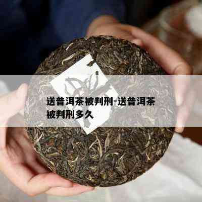 送普洱茶被判刑-送普洱茶被判刑多久