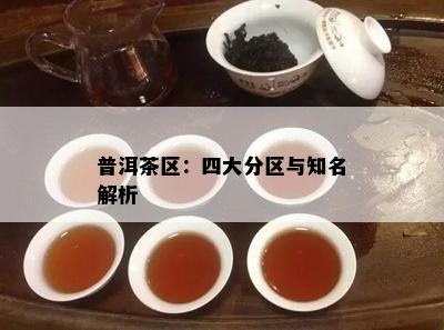 普洱茶区：四大分区与知名解析