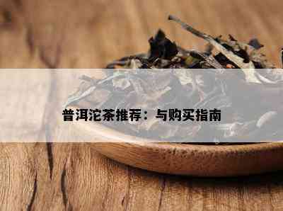 普洱沱茶推荐：与购买指南