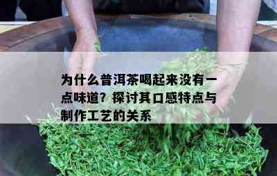 为什么普洱茶喝起来不存在一点味道？探讨其口感特点与制作工艺的关系