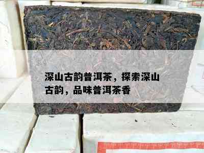 深山古韵普洱茶，探索深山古韵，品味普洱茶香