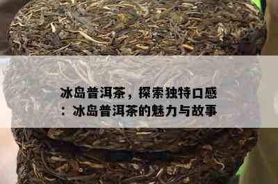 冰岛普洱茶，探索特别口感：冰岛普洱茶的魅力与故事