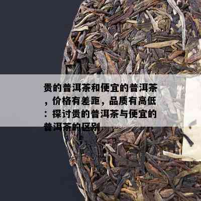 贵的普洱茶和便宜的普洱茶，价格有差距，品质有高低：探讨贵的普洱茶与便宜的普洱茶的区别