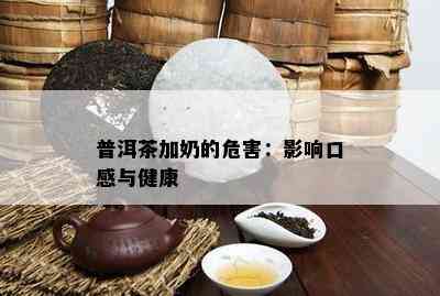 普洱茶加奶的危害：作用口感与健康