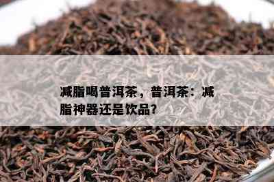 减脂喝普洱茶，普洱茶：减脂神器还是饮品？